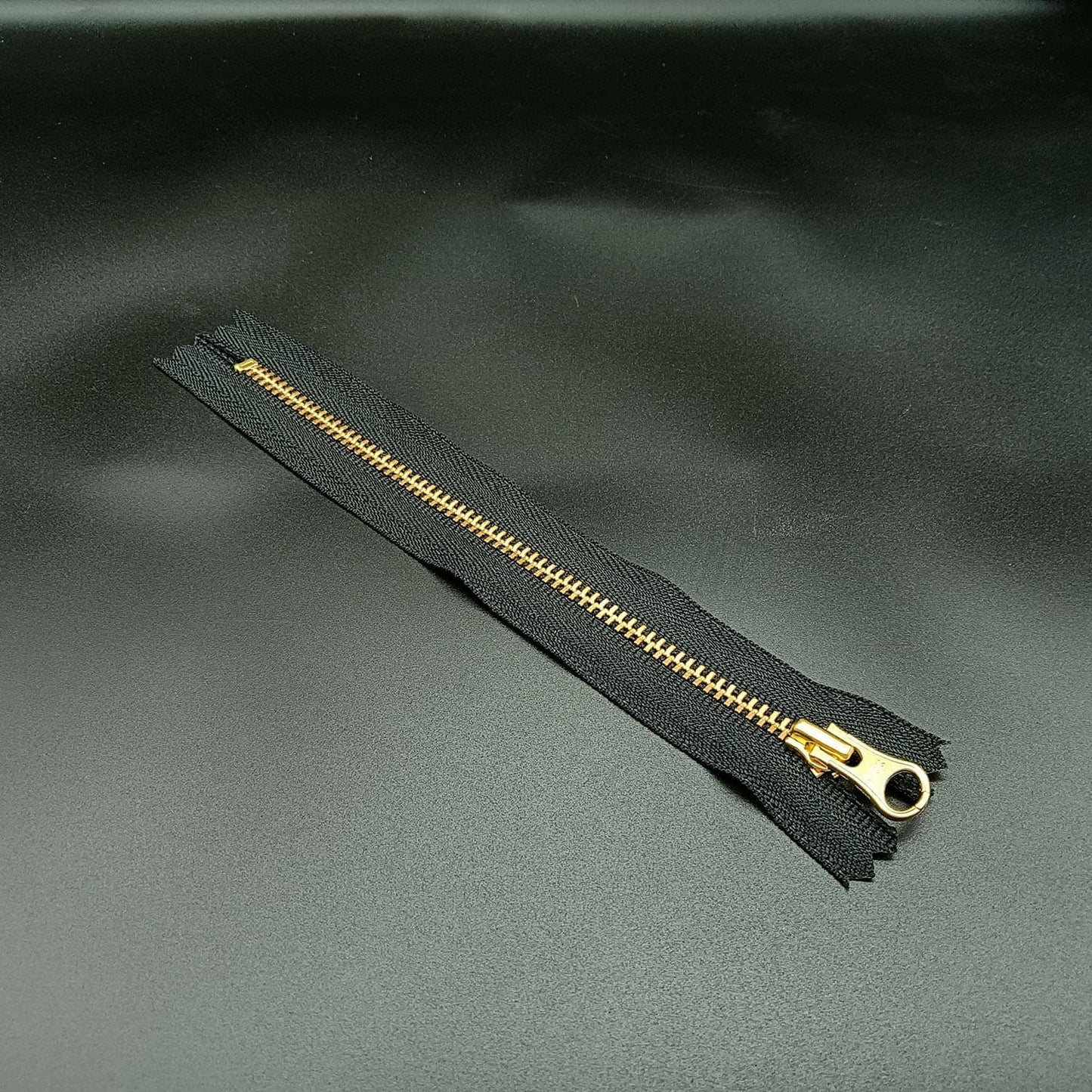 YKK NO 3# Brass Zip Zipper Closed End Metal Heavyweight Jacket Puller 20cm DIY
