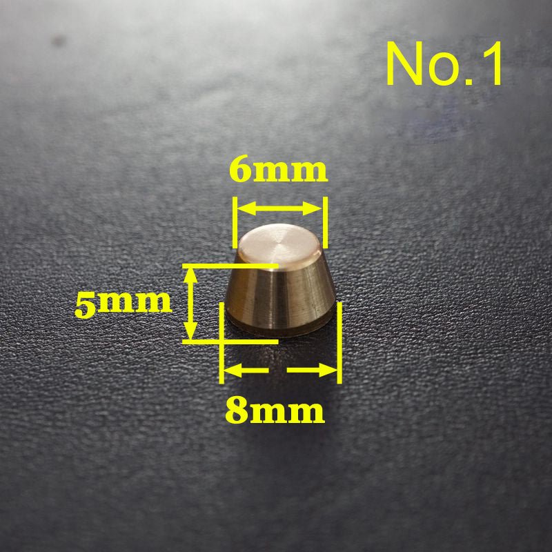 20X Leather Craft Solid Brass Screw Luggage Punk Nail Stud Rivet Accessories Leather Craft DIY Supply