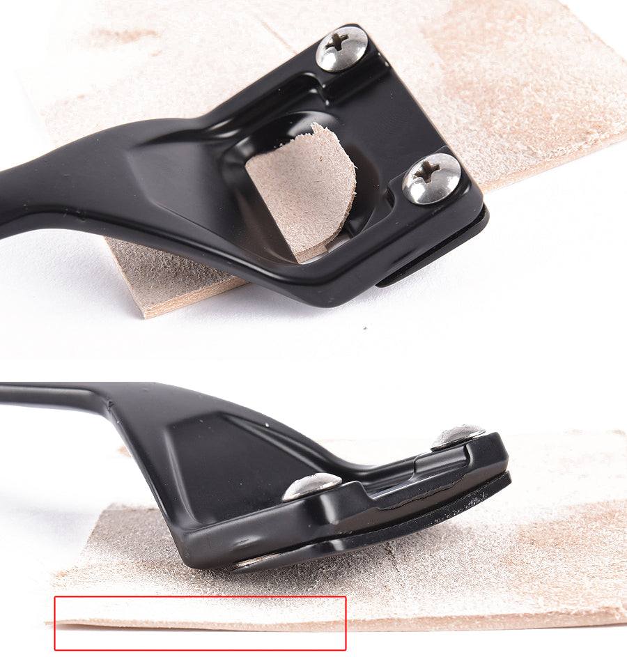 Super heavy duty frame skiver safty LeatherCraft tool Leather Skiving skiver