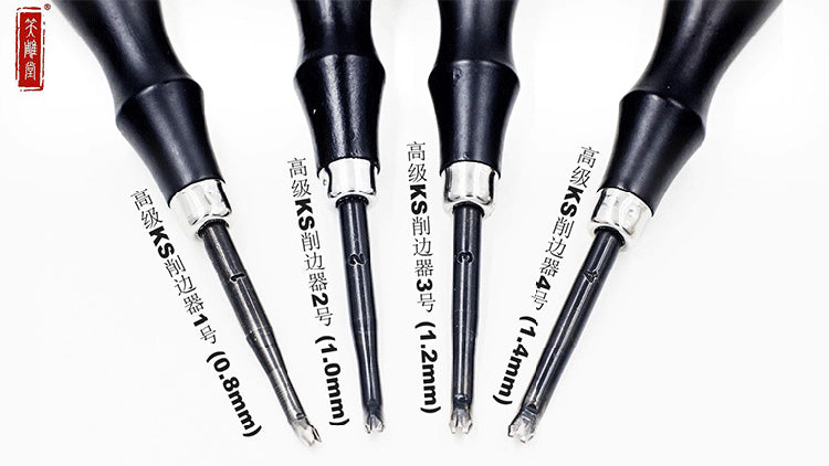 Japan craft ks Black professional Leather Edge Bevelers Edger beveler DIY tool