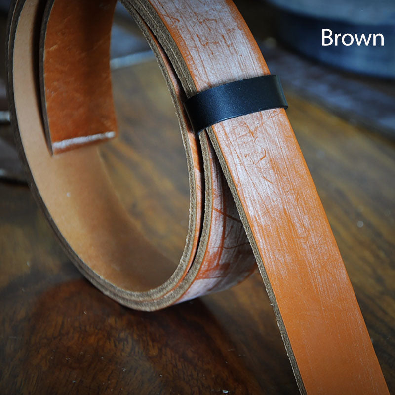 Luxury England TWS Bridle Leather Belt Blank for LeatherCraft DIY 4mm Thickness