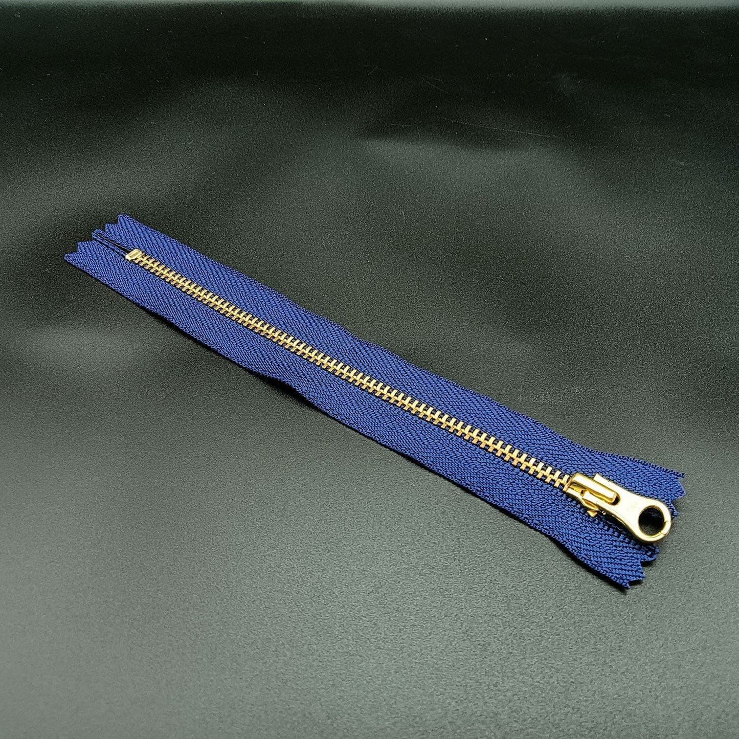 YKK NO 3# Brass Zip Zipper Closed End Metal Heavyweight Jacket Puller 20cm DIY