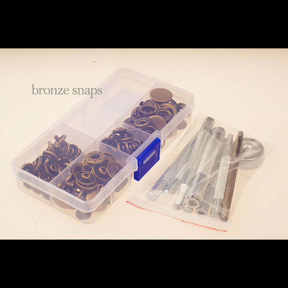 Leather Craft Tools Kit Die Puncher Buttom with Snap Fastener Rivet Setter Base