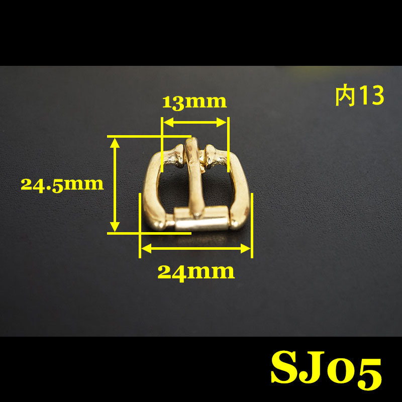 2X Solid Brass Roller Pin Buckle Slider Bar Strap Luggage Accessor Leather craft