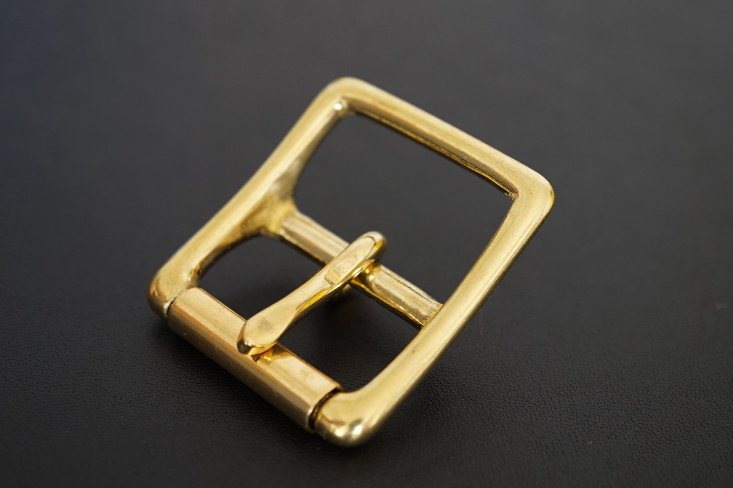 2X Brass Roller Pin Buckle Slider Bar Strap Luggage Accessor Leathercraft SJ03
