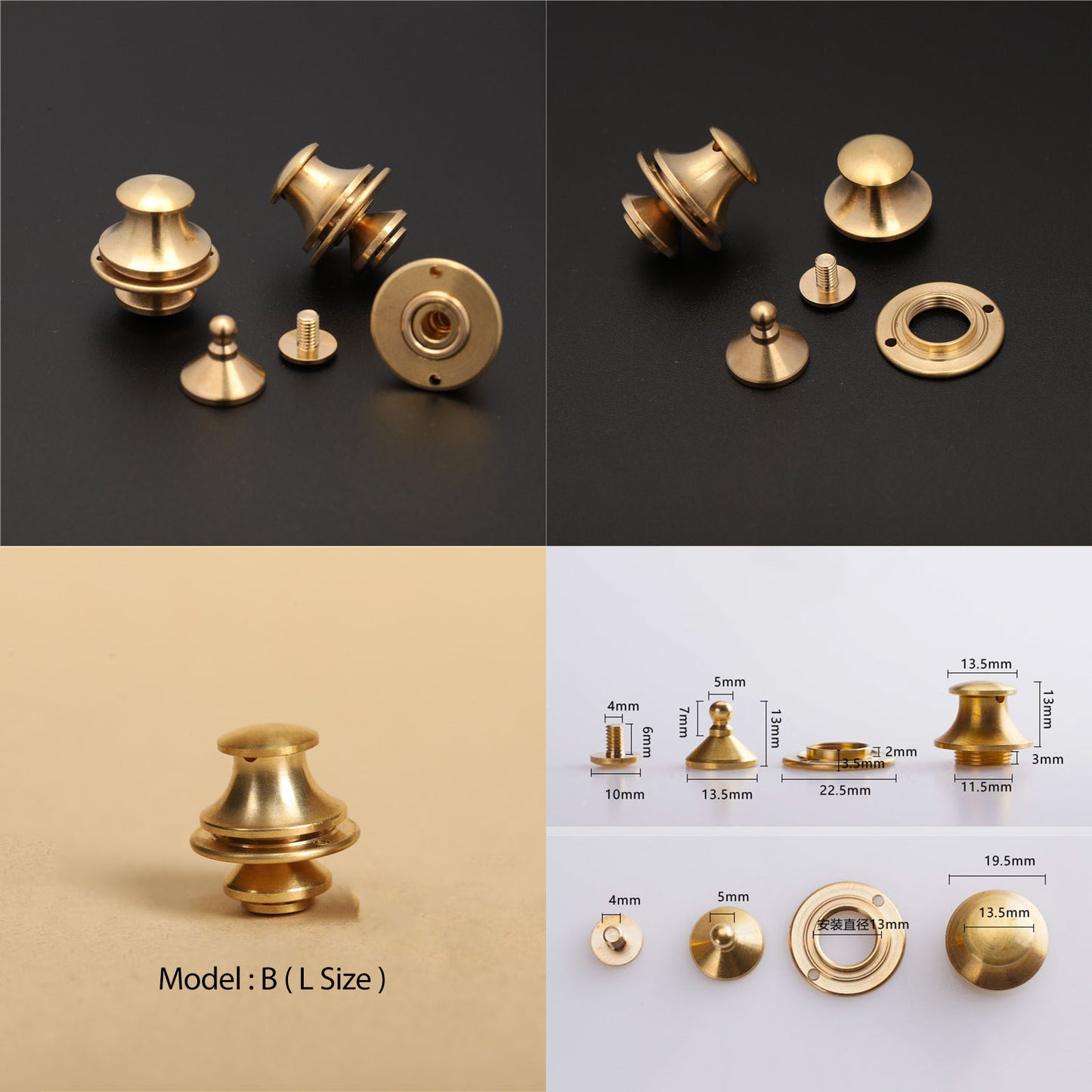 Solid Brass lock catch Cambridge bag copper hasp Buckle Leathercraft Accessories