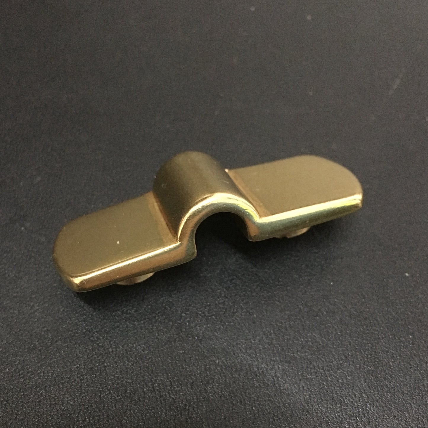 Pasador de puente de arco de latón macizo Hebilla Accesorios para bolsos de equipaje Artesanía en cuero DIY SKM