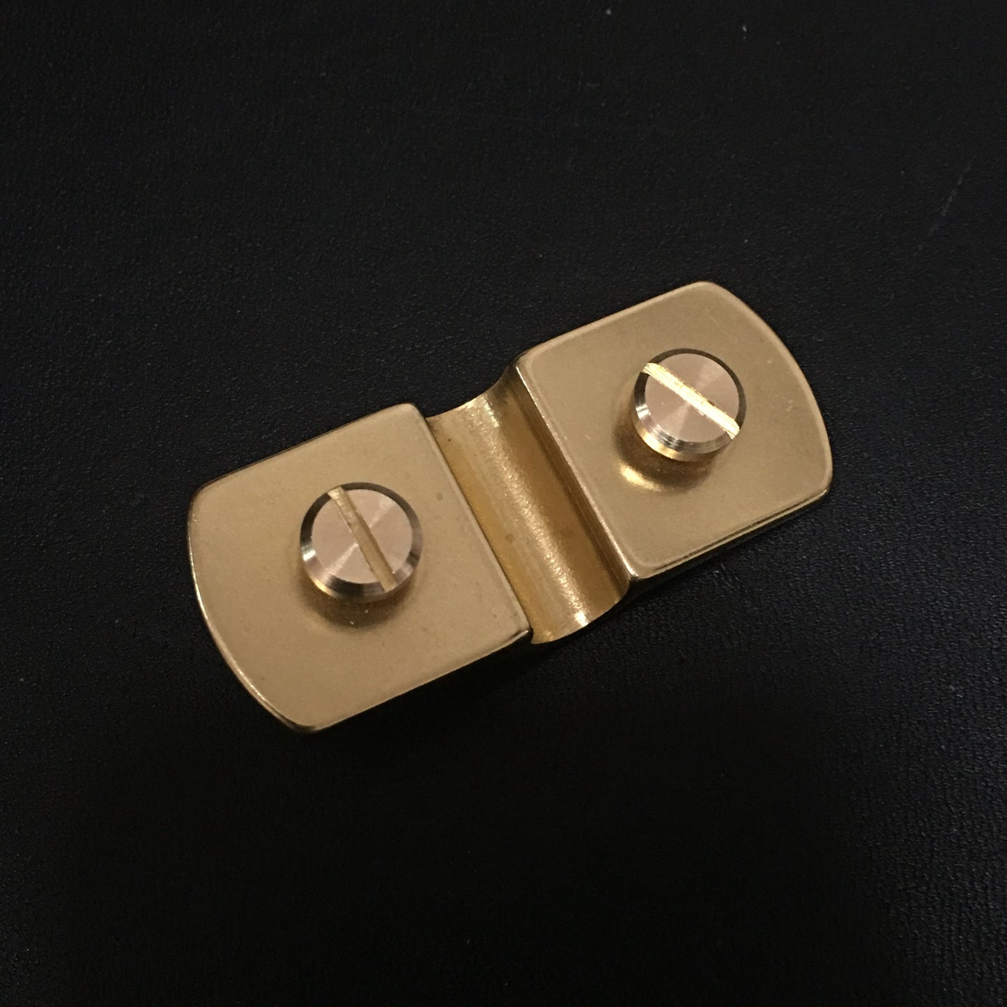 Pasador de puente de arco de latón macizo Hebilla Accesorios para bolsos de equipaje Artesanía en cuero DIY SKM