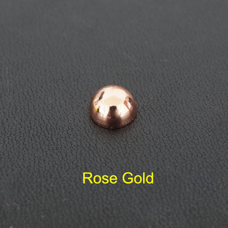 20X Leder Handwerk Massiv Messing Schraube Gepäck Punk Pilz Nagel stud Niete 8mm
