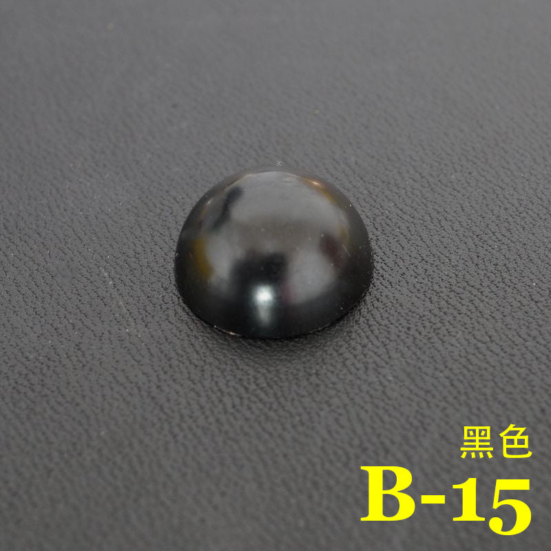 20X Leather Craft Solid Brass Screw Luggage Punk mushroom Nails studs Rivet 15mm