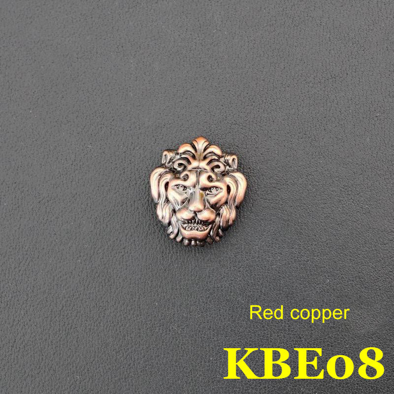 Lion typedecorative buckle Rivet StudScrew Back Wallet bag Conchos Decor diy