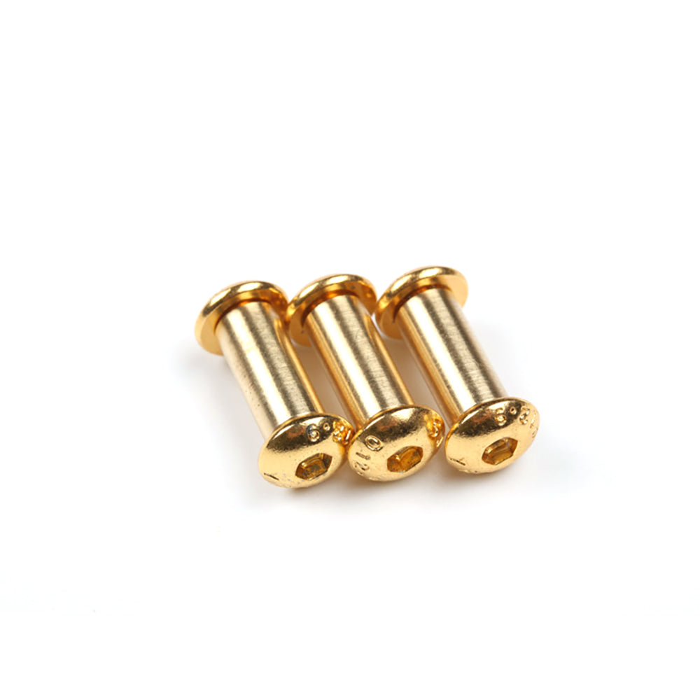 10 Flat/Round Head Screw Bolt Rivets Make Knife Handle Hex forming fastering Pin