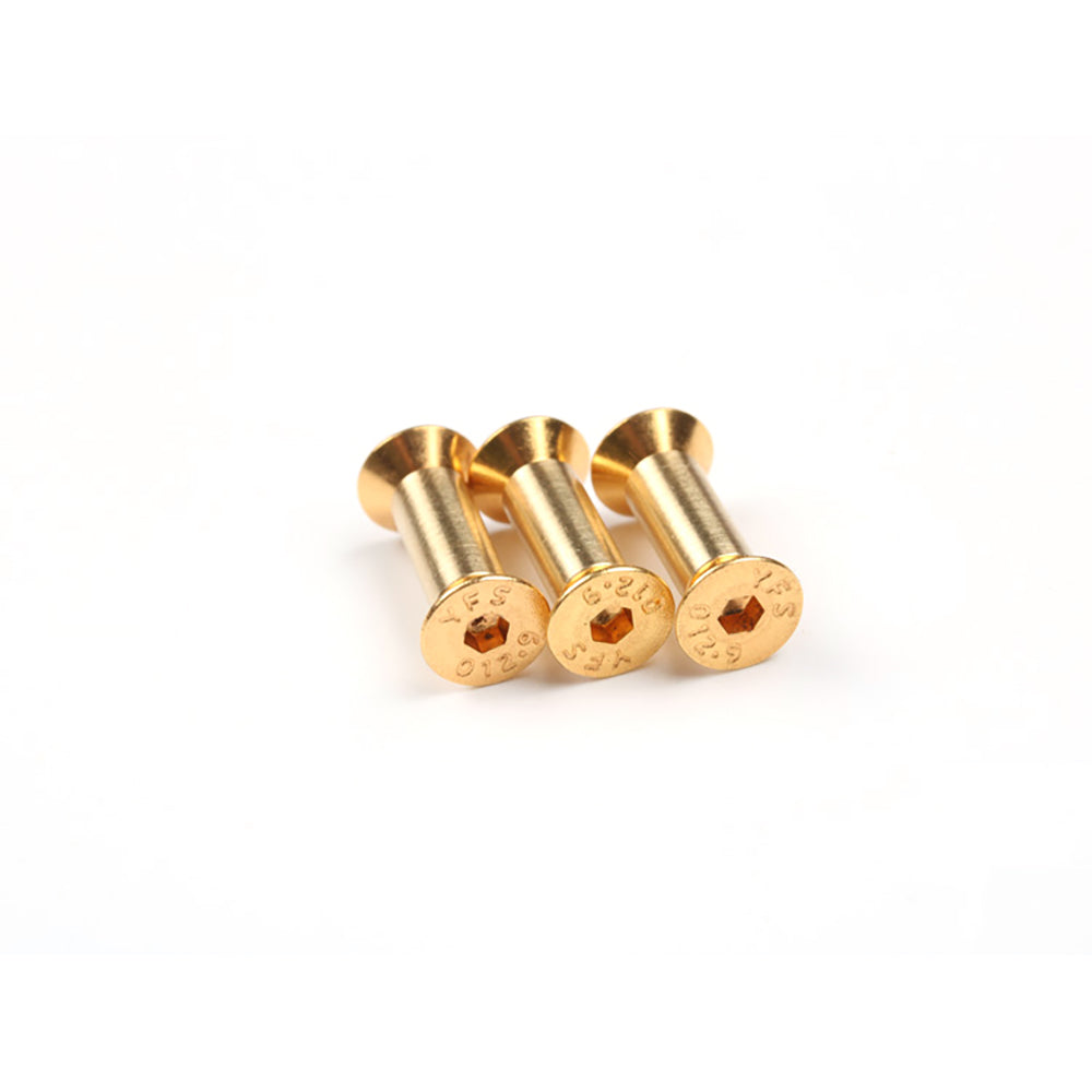 10 Flat/Round Head Screw Bolt Rivets Make Knife Handle Hex forming fastering Pin