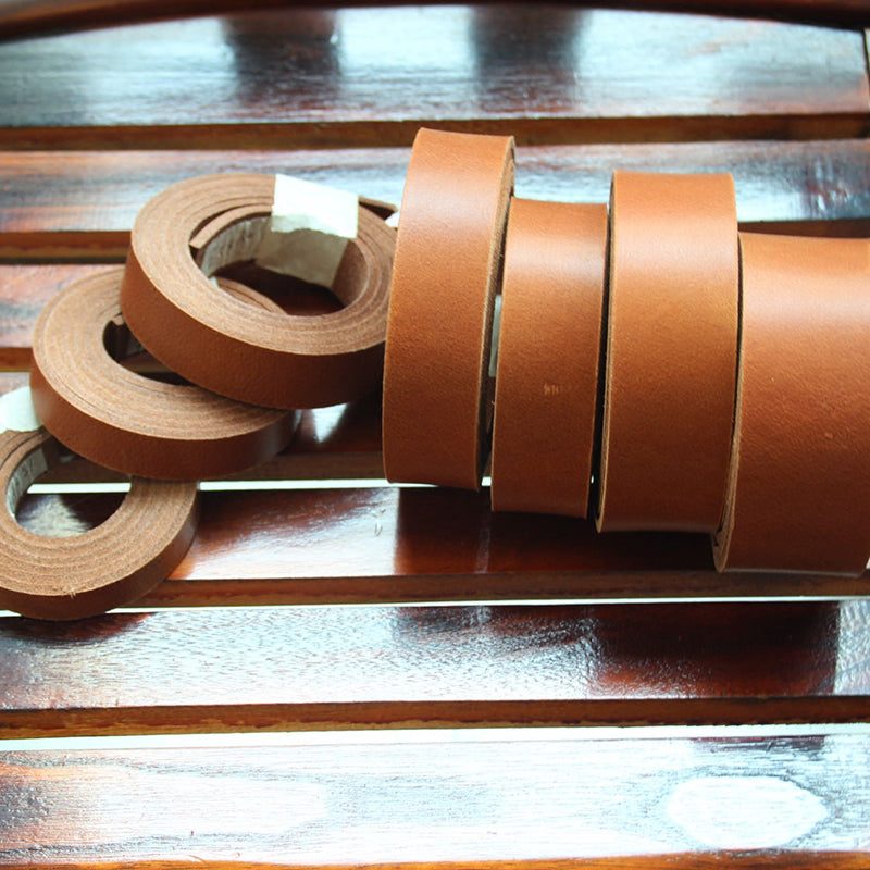 Quality Fatty Vegetable Tanned Leather Belt Blank Material Hand Craft Making DIY
