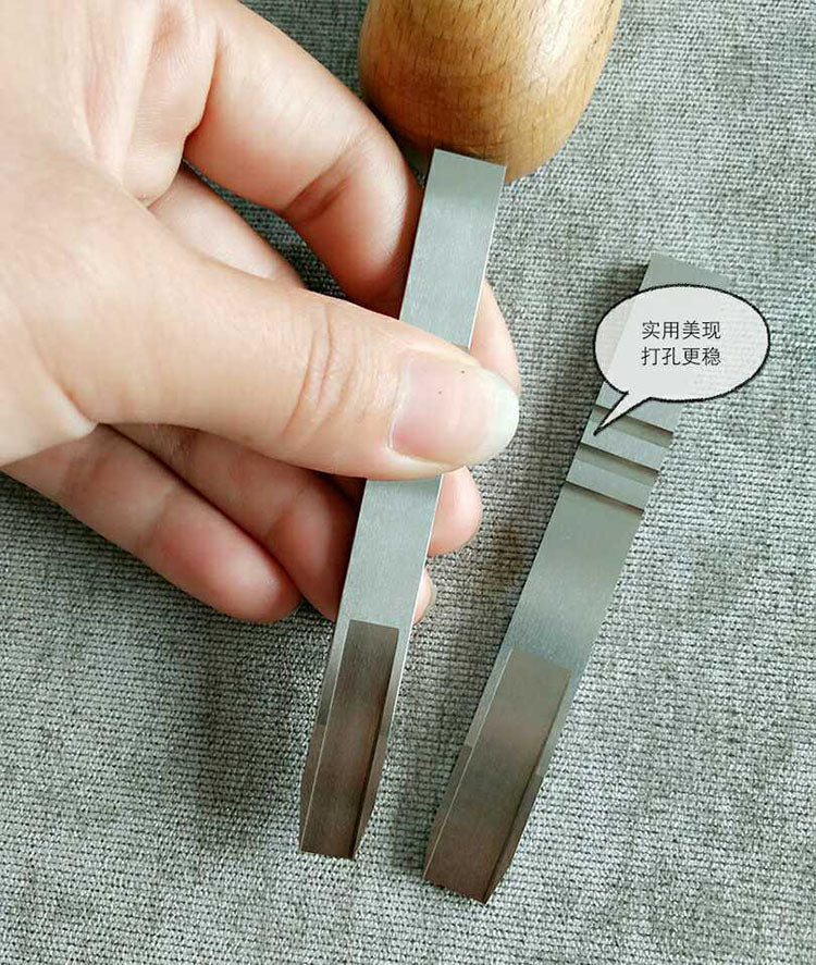 Leather Craft punch woven pattern punching tool leathercraft DIY costum made