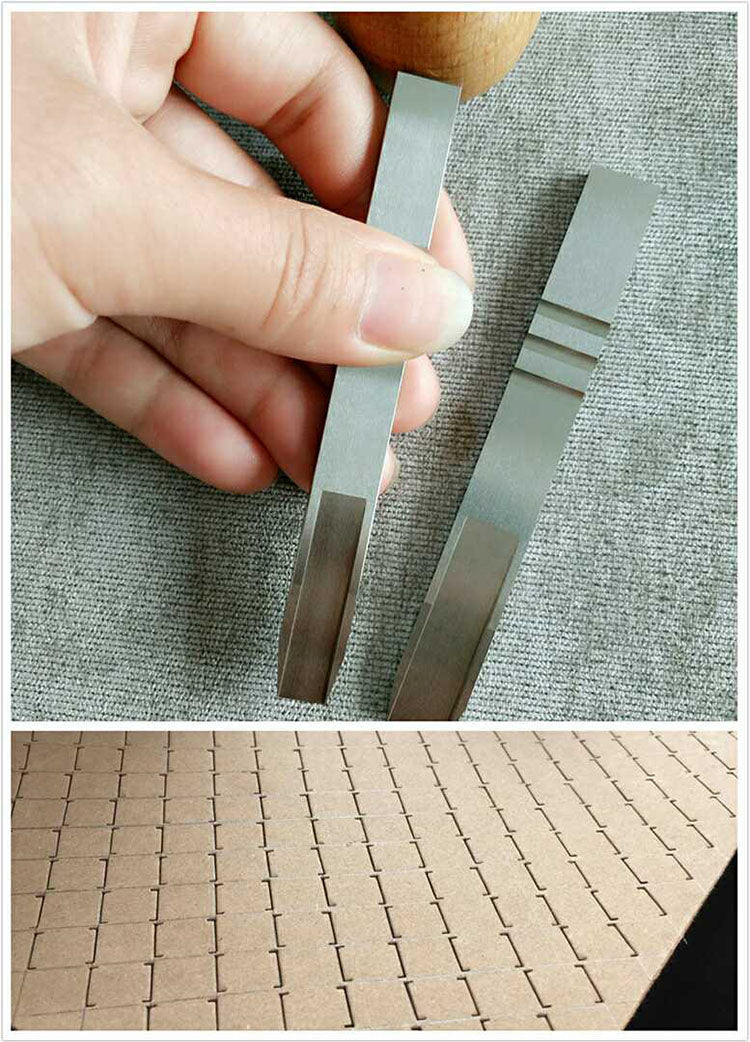 Leather Craft punch woven pattern punching tool leathercraft DIY costum made