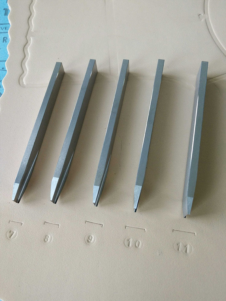 Leather Craft punch woven pattern punching tool leathercraft DIY costum made