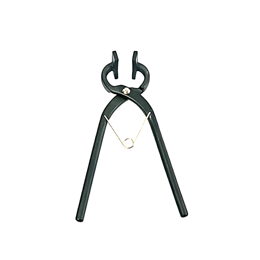 Leather Craft Steel Pressurized Edge Glat Tongs Wide Mouth Press Flat Nose Plier