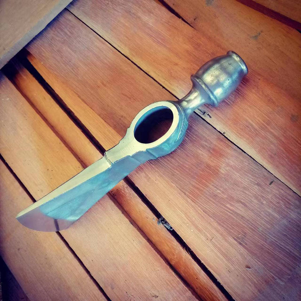 Indianer Stil Kunsthandwerk 440C Stahl handgeschmiedet Axt DIY Prop Modellierung Outdoor EDC