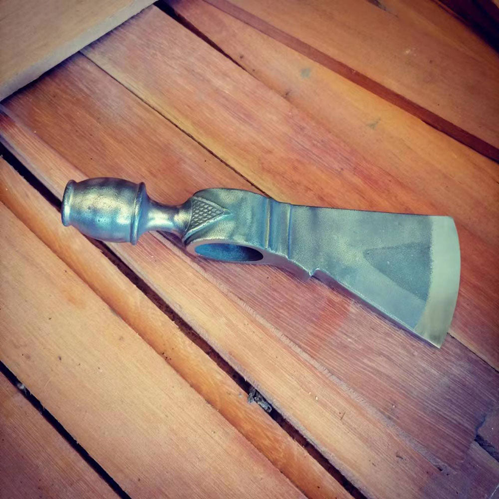 Indianer Stil Kunsthandwerk 440C Stahl handgeschmiedet Axt DIY Prop Modellierung Outdoor EDC