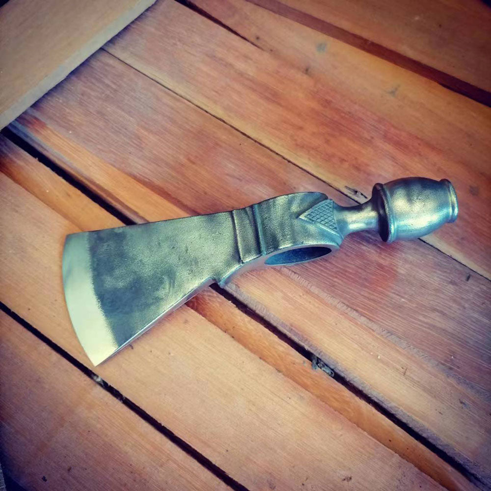 Indianer Stil Kunsthandwerk 440C Stahl handgeschmiedet Axt DIY Prop Modellierung Outdoor EDC
