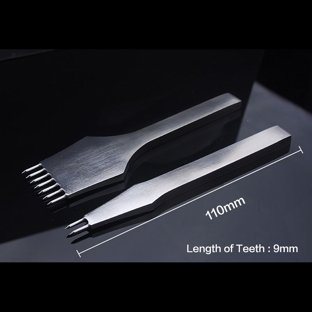Leather Craft Tools round Hole pricking iron Stitching Hollow Punch Chisel Tools