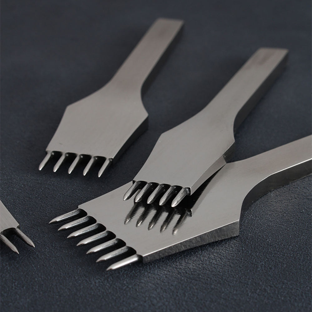 Leather Craft Tools round Hole pricking iron Stitching Hollow Punch Chisel Tools