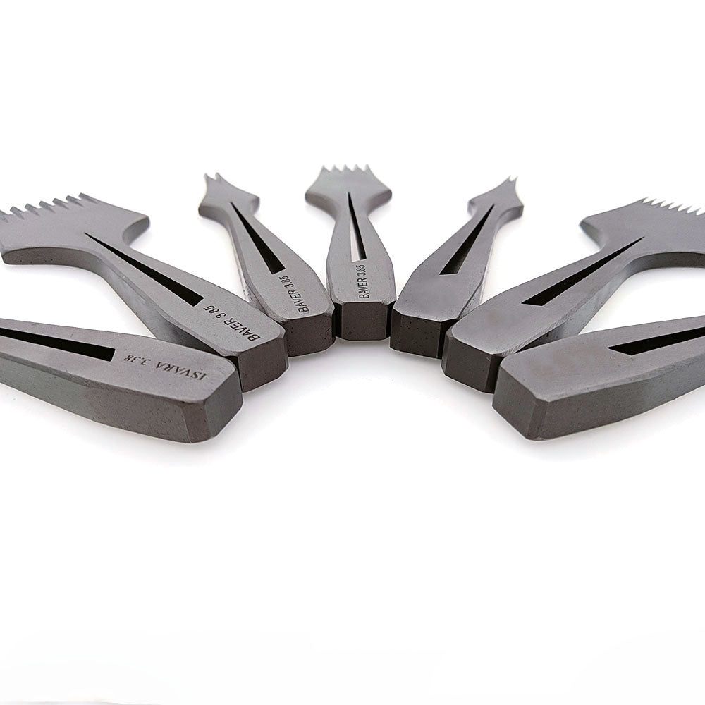Leather Craft Olive Shape Pricking Irons Stitching Lacing Punch Chisel Tools