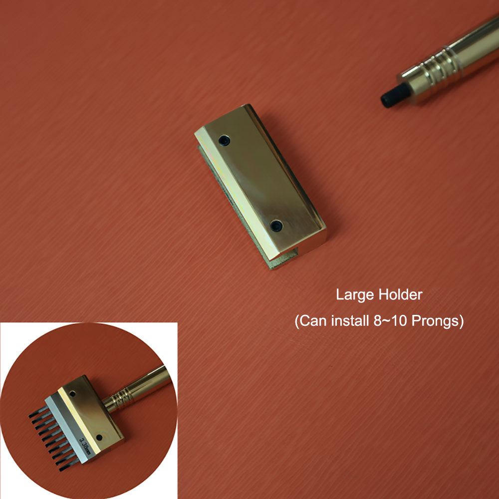 Herramientas de punzonado y costura intercambiables para artesanía en cuero
