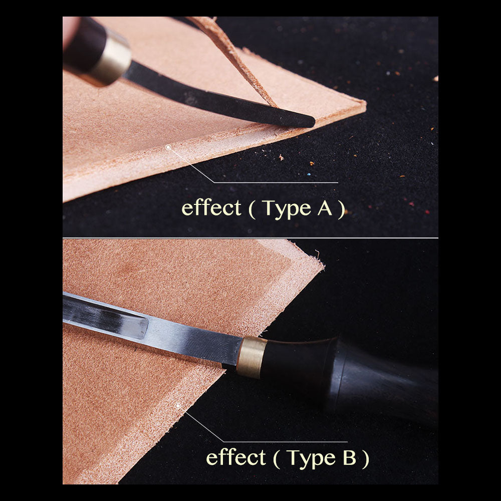 Quality Professional leather craft tool French Edger Skiving Bevelers edge Tool