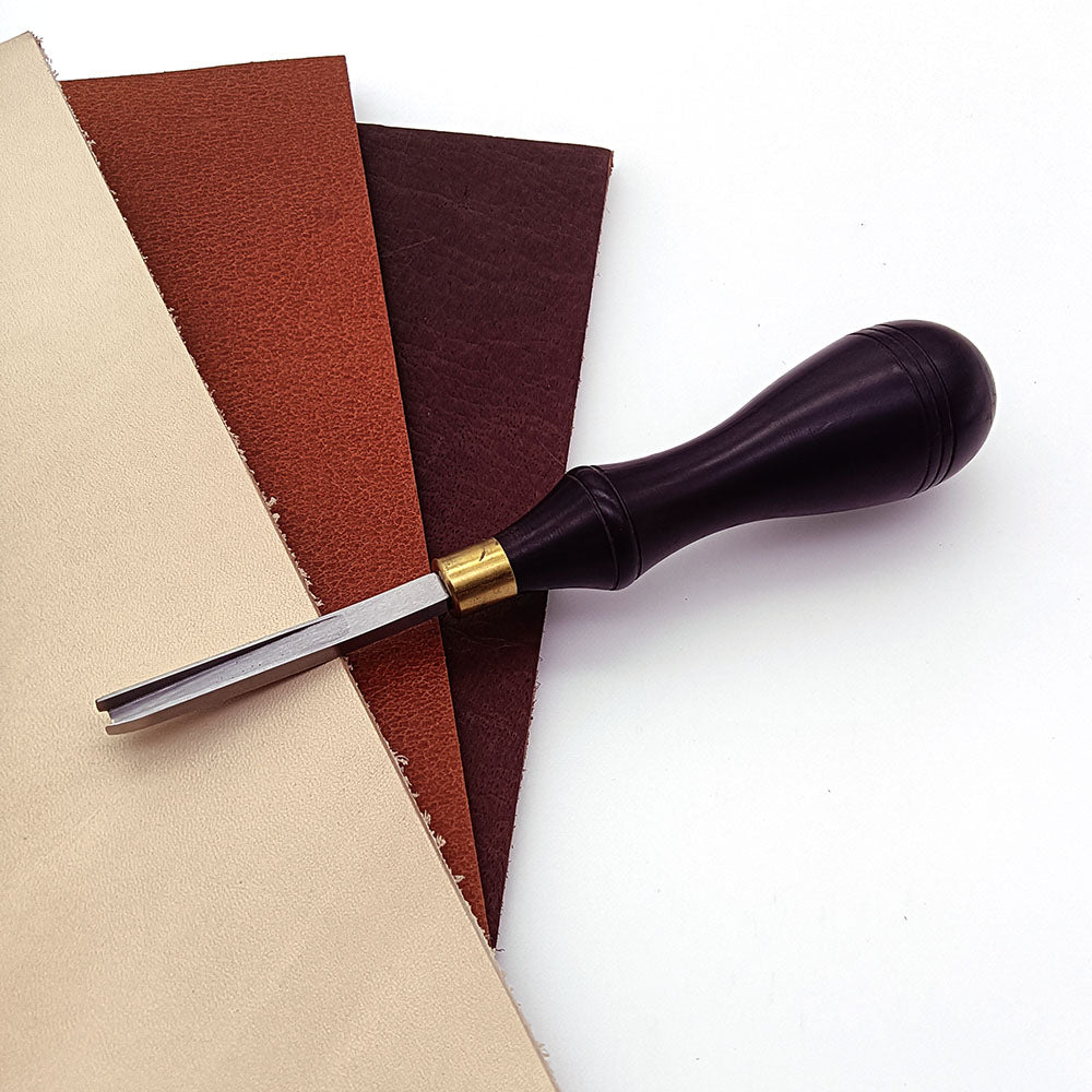 Quality Professional leather craft tool French Edger Skiving Bevelers edge Tool