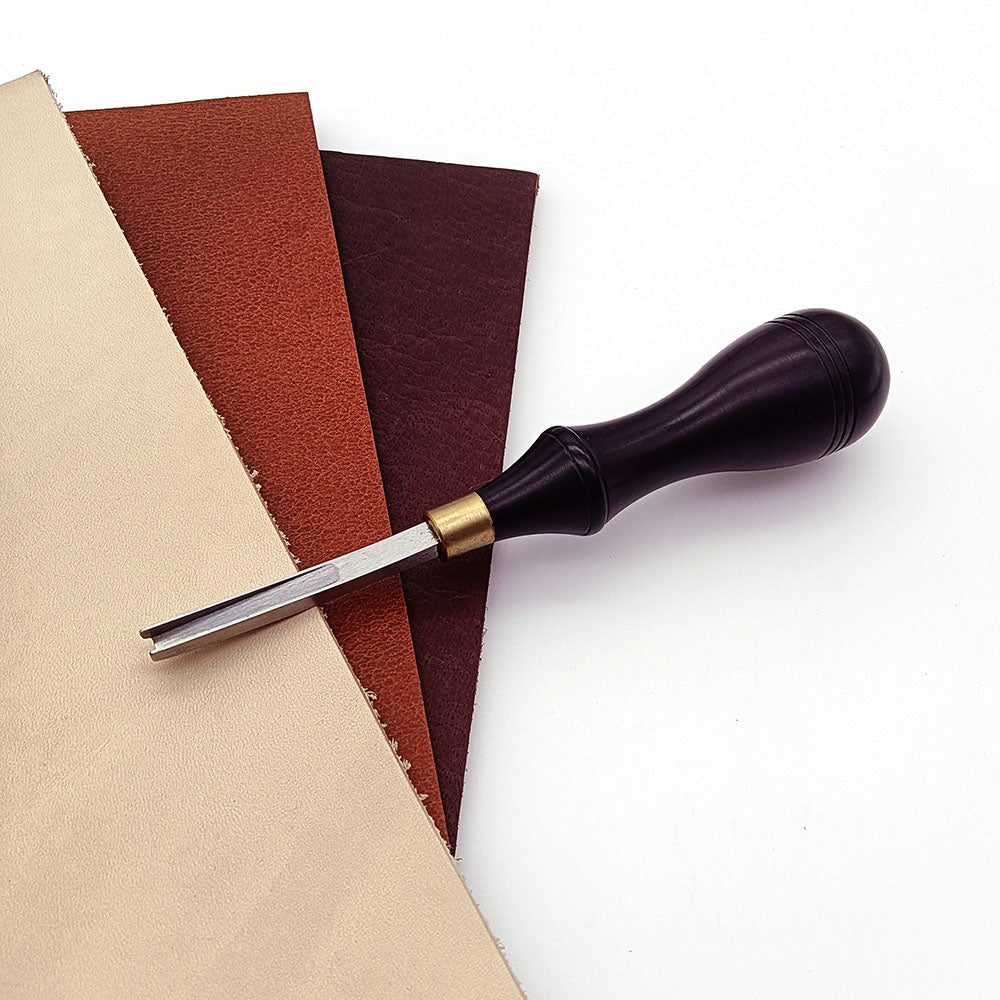 Quality Professional leather craft tool French Edger Skiving Bevelers edge Tool