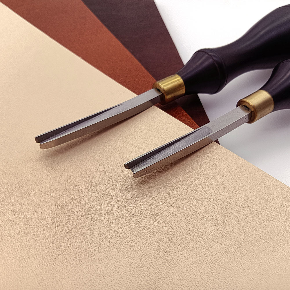 Quality Professional leather craft tool French Edger Skiving Bevelers edge Tool