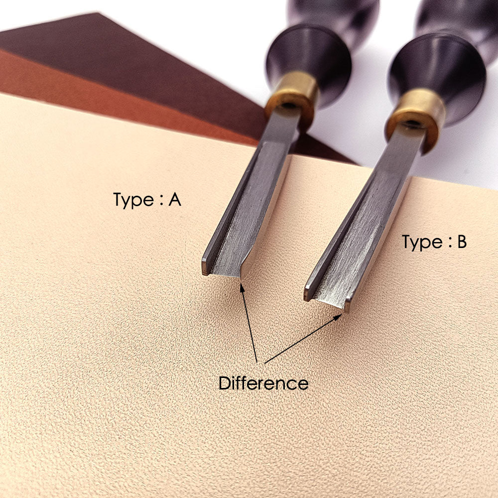 Quality Professional leather craft tool French Edger Skiving Bevelers edge Tool