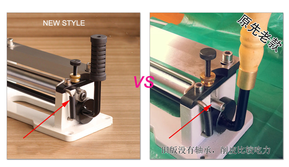 Ledersplitter, manuelle Lederschälmaschine, Lederschälmaschine, DIY