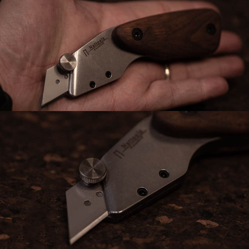 Professional Leather craft Replaceable Blade Cutter Art Utility Knife Tools