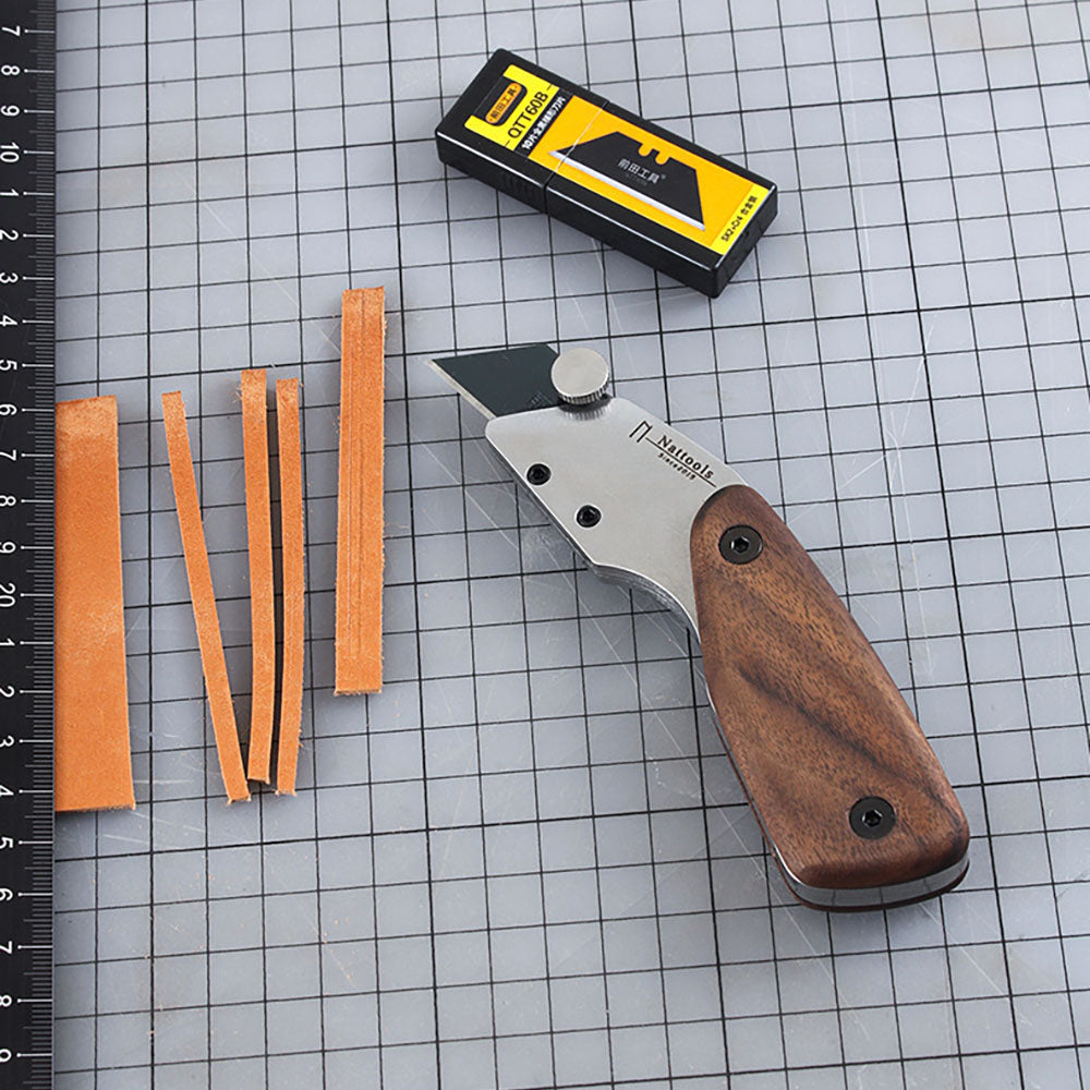 Professional Leather craft Replaceable Blade Cutter Art Utility Knife Tools