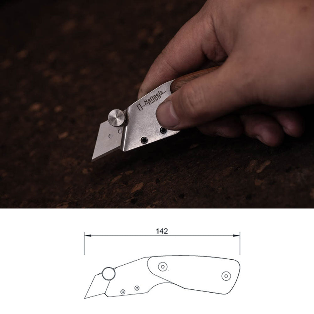 Professional Leather craft Replaceable Blade Cutter Art Utility Knife Tools