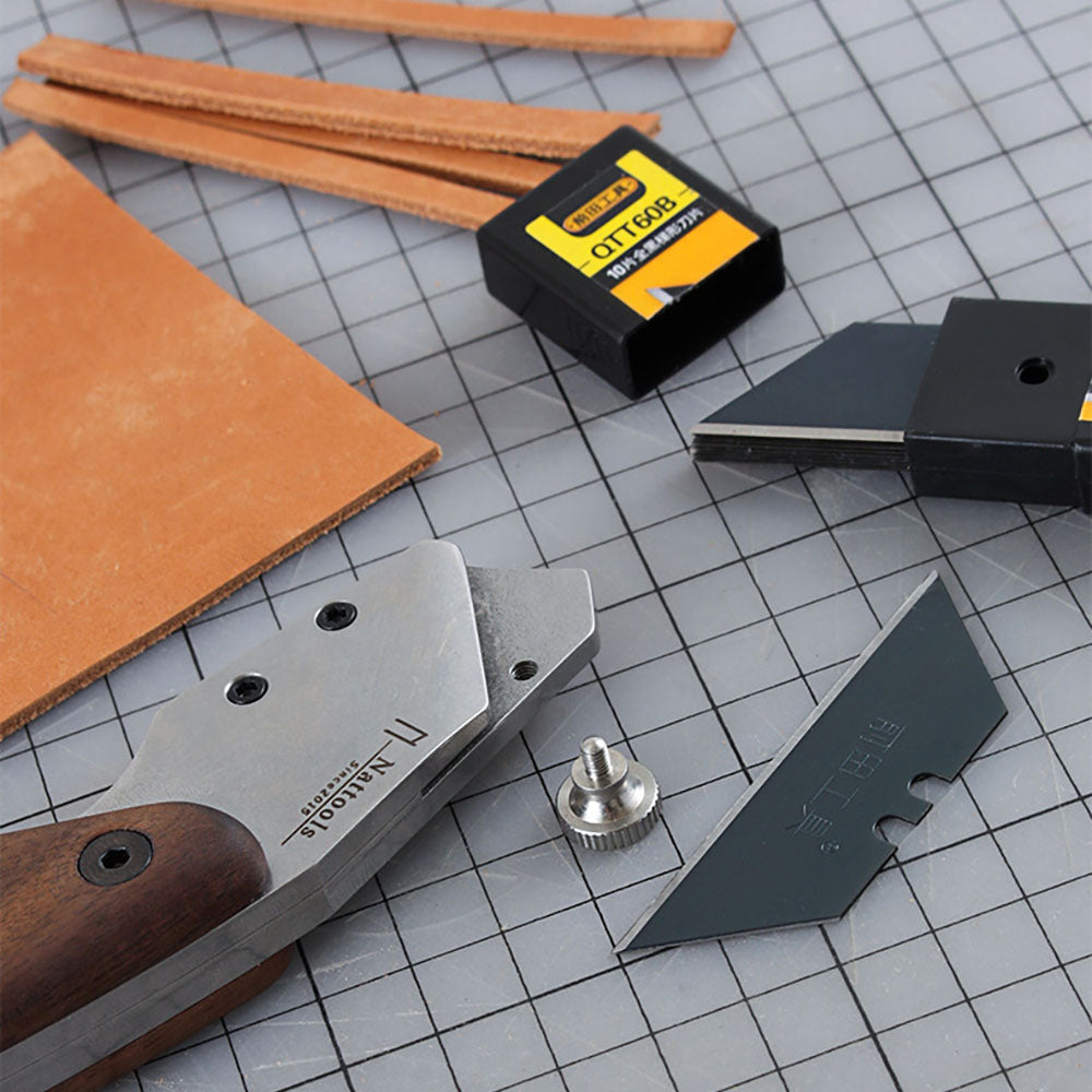 Professional Leather craft Replaceable Blade Cutter Art Utility Knife Tools