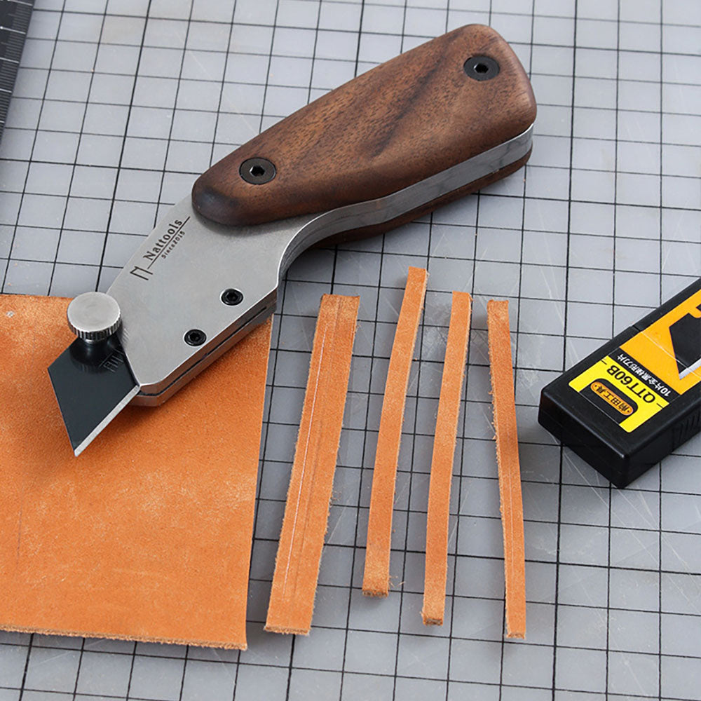 Professional Leather craft Replaceable Blade Cutter Art Utility Knife Tools