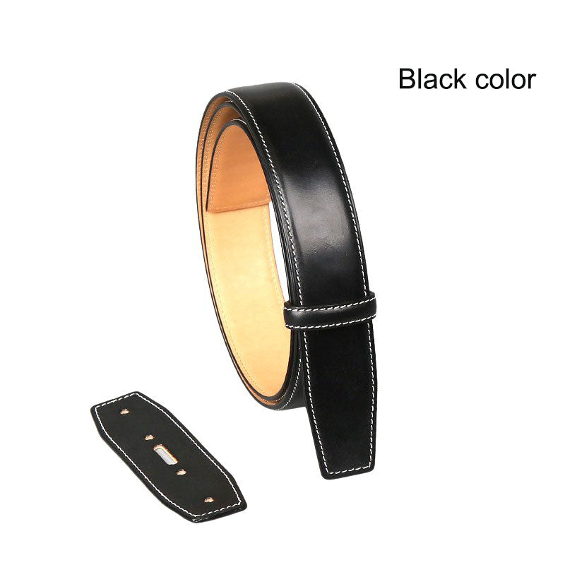 Top Vegetable Tanned Bridle Leather Belt Blank Material Hand Sewing Craft DIY
