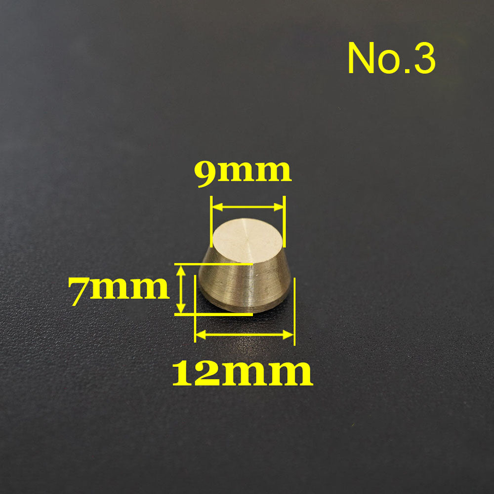 20X Leather Craft Solid Brass Screw Luggage Punk Nail Stud Rivet Accessories Leather Craft DIY Supply