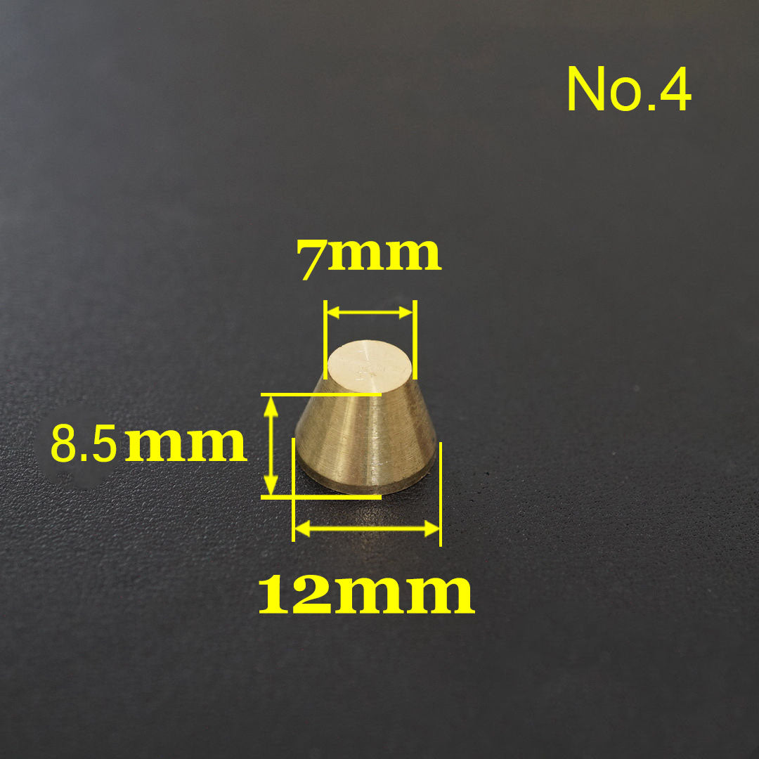 20X Leather Craft Solid Brass Screw Luggage Punk Nail Stud Rivet Accessories Leather Craft DIY Supply