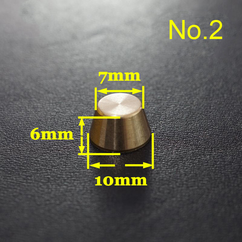20X Leather Craft Solid Brass Screw Luggage Punk Nail Stud Rivet Accessories Leather Craft DIY Supply