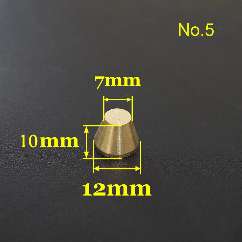 20X Leather Craft Solid Brass Screw Luggage Punk Nail Stud Rivet Accessories Leather Craft DIY Supply