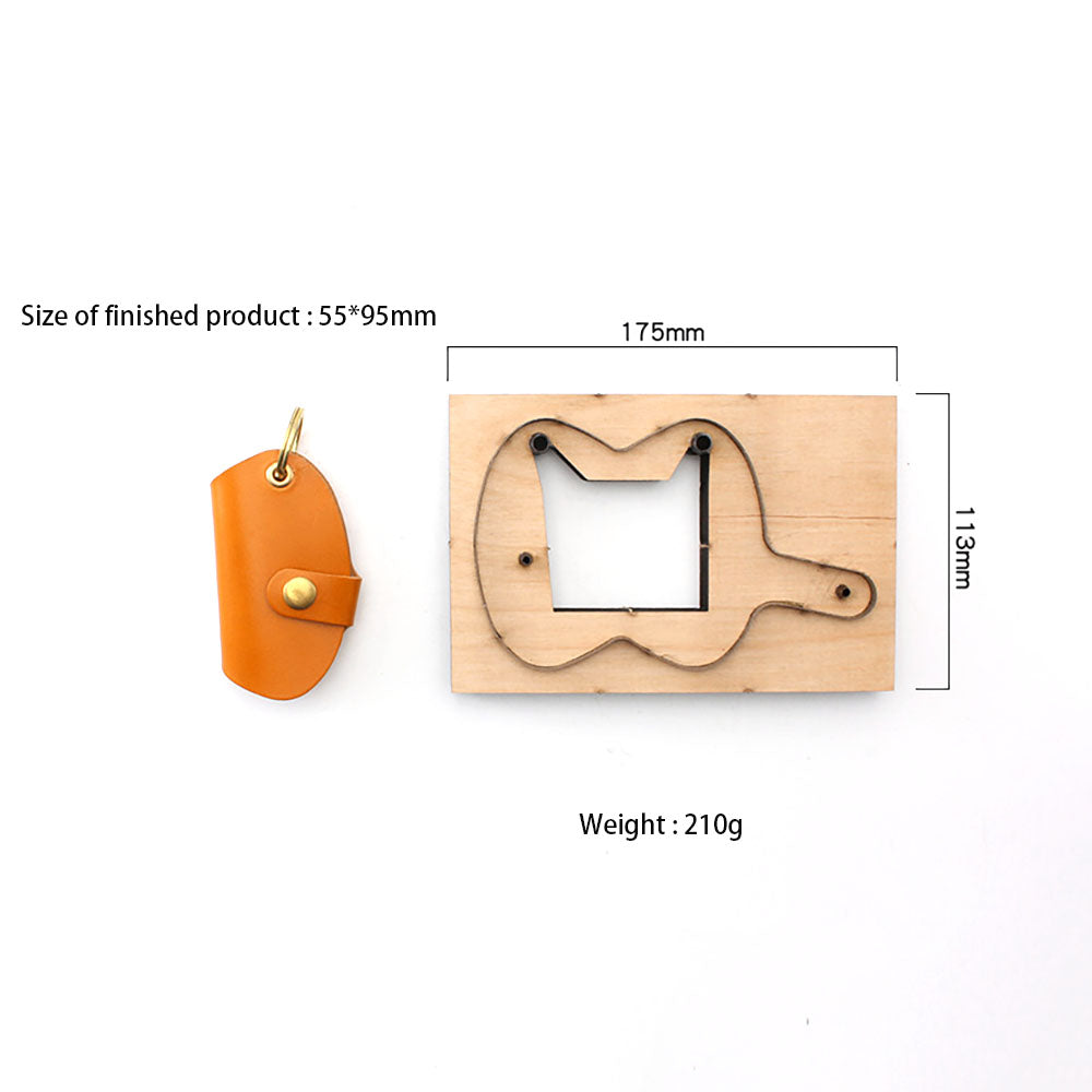Leather Craft Glasses Key Case Lighter Cover Template Cutting mould Cutter Die
