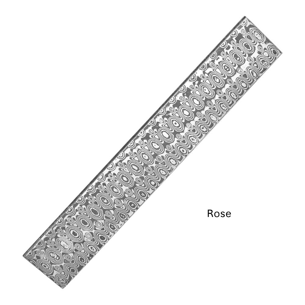 Damascus Steel Billet Bar Blank Knife Blade Diy Material VG10 Sandwich 160x30x3mm