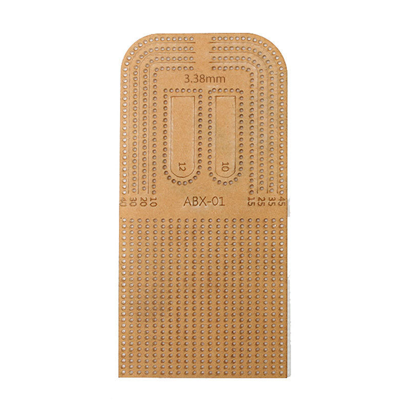 Leathercraft Acrylic Stitching Arc Gauge Chisels Spacing Ruller