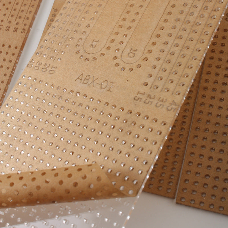 Leathercraft Acrylic Stitching Arc Gauge Chisels Spacing Ruller