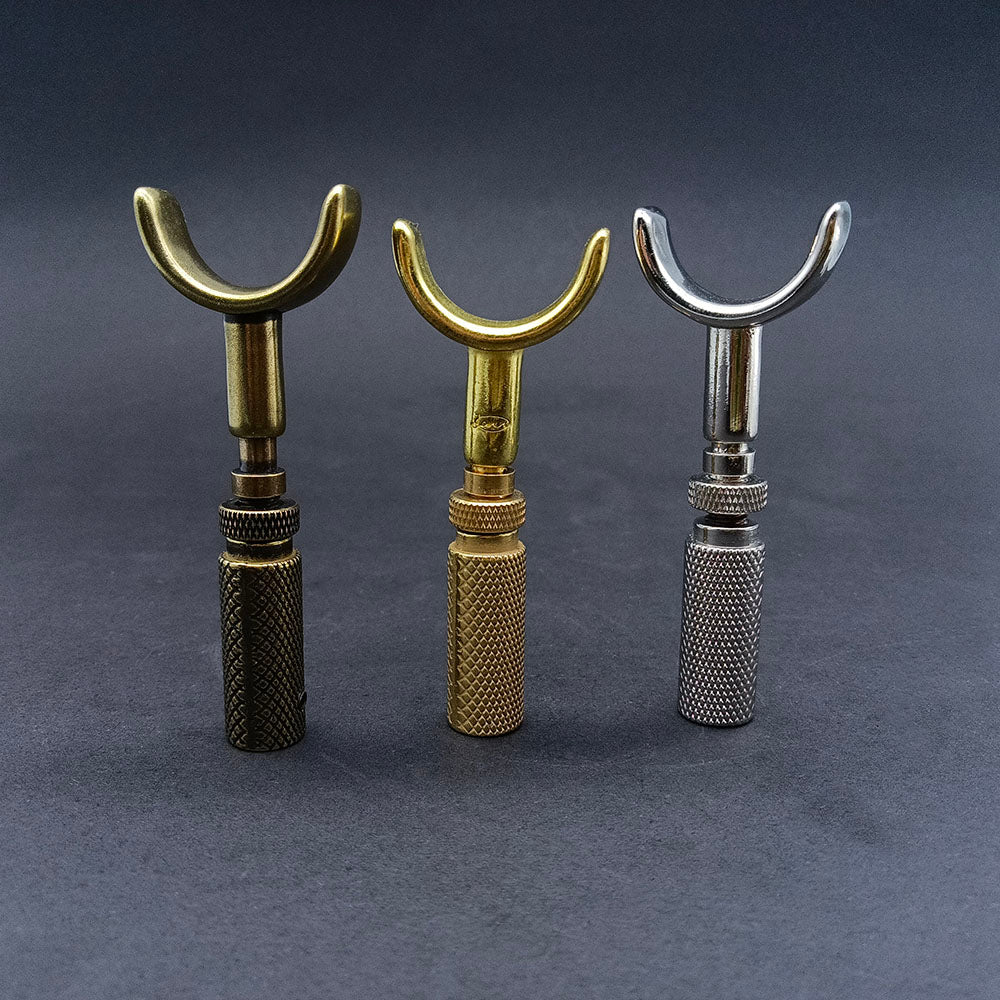 Cuchillo de tallado giratorio ajustable con doble cojinete de metal, cuchilla de corte, herramientas para artesanía en cuero